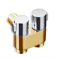 Kutni ventil za ugao fule bakar dvostruki izlazni ventil g za tuš glavu za sudoper WC sudoper