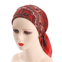 Luiyenes dame kose žene glava za hodanje šal-vintage za islamske indijske kaše bas bandanas omotač šal