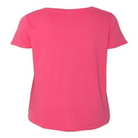 Normalno je dosadno - Ženska majica plus V-izrez, do veličine - nosim ružičastu za nekoga posebnog