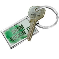 Keychain Sham Rockin 'IT PATRICK-ov dan Veliki Shamrock