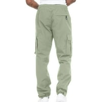 Zodggu Falls Pants Solid Ležerne prilike s više džepova Vanjske fitness hlače Tergo hlače Hlače Pješačke