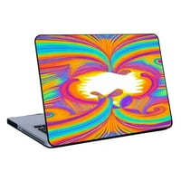Kompatibilan sa MacBook Pro Kućište telefona, apstraktno-psihodelia-hipi - CASE silikonski zaštitni