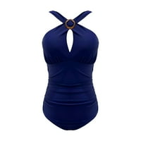 Čvrsta boja za kupaće kostime dame Ljeto Žensko čisto kolor kupaći kostimu modne kupaći kostim plaža