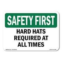 Sigurnost prvi znak - tvrdi kape potrebni u svakom trenutku