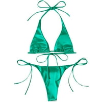 Aaiyomet bikinis za žene za žene zavoj bikini set push up brazilski kupaći kostimi za kupaći kostim