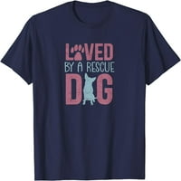 Spasilački pas za usvajanje životinja spasilački pas hraniteljska ljubitelj majica