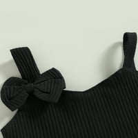 Kids Girls Set suknje, rukavac bez rukava Camisole + elastična mini suknja + kaiš ljetna odjeća