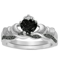Njegov i njen vjenčani prsten koji odgovara parovima prstenovi za žene veličine i muškarce veličine
