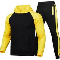 Muškarci vrhovi dugih rukava Muškarci Dugi rukav Jogging Sportski odijelo Casual Udobne džepove Plus
