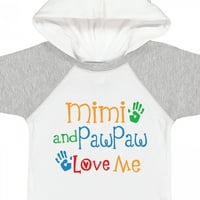 Inktastični mimi i Pawpaw Love me poklon baby boy ili baby girl bodysuit