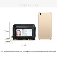 MINI patentni zatvarač džepni torbica, držač za blokiranje RFID-a