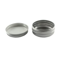 Postavite okrugli metalni čaj list Bo kozmetika Sample Salve Skladištenje Skladištenje Spremnik za skladištenje
