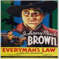 Svakačka prava američkog postera Art Johnny Mack Brown Richard Alexander Movie Poster Masterprint
