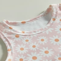 MUBINEO BABY Girl Ljetna odjeća bez rukava bez rukava s rukavima za mladenke za novorođenčad