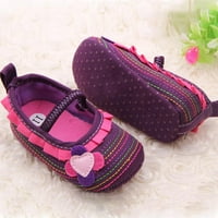 Dječji djevojke cvjetne ruffled cipele s toplim dnom dječjim krevetić prvim šetačima