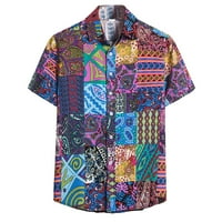 Objavi za povratak poklona muški kardigan kratki rukav Havajska majica na plaži Muška košulja Turtleneck
