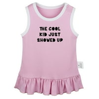 Cool Kid je upravo pokazao smiješne haljine za dijete, suknje za bebe novorođenče, haljinu za dojenčad