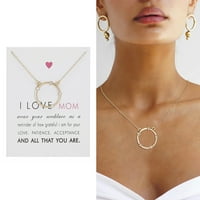 Ogrlice za žene za žene za žene Zlatne papirne ogrlice poklon ogrlice poklon ogrlice klavicle ogrlice