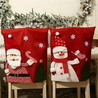 Futrola za žarulju jastuk Izvrsna izrada otporna na tkaninu netkana tkanina vesela Božić santa stolica za kuću za dom