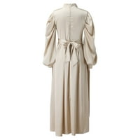 Dyfzdhu haljine za žene Ležerne prilike sa punim haljinama Rukovanje Abaya Arap Kaftan haljina