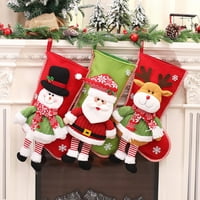 Randolph patuljac Santa Classic Dom i zabavni pribor Viseće poklon torbe Stilski božićni ukrasi Porodična i zabava Viseće poklon torbe