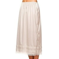 Ljetne žene obične elastične dame Srednja dužina duga suknja Čvrsta minimalistička labava casual dno