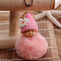 Duyring za bebe Pompom Slatke torbe Privjesci za lutke lanci spavanja Ključevi ključevi