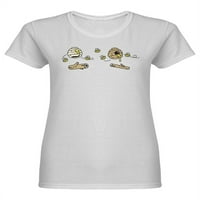 Majica češlja meda u obliku majice žene -Image by Shutterstock, ženska velika