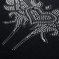 Majice za žene modni vrat izduženi na dugim rukavima majice Ležerne prilike za majicu TOP bluza