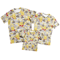 Majica Porodična odijela Winnie The Pooh T Majica Grafički elegantan kratki rukav CATC majica Majica
