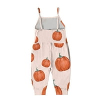 Auroural Halloween Baby odjeća Toddler Baby Girl Jumpsuits remen za remenje za rupe s džepovima