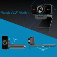 1080p web kamera - Angetube HD web kamera sa mikrofonom - USB kompjuterski čep i reprodukcija za zum