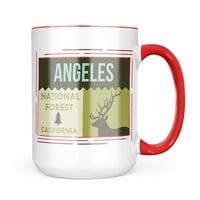 Neonblond National Us Forest Angeles National Forest krig poklon za ljubitelje čaja za kavu
