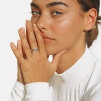 Zatvoreni prsten za fidget Spinner za anksioznost TRINITSKI Prstenje od nehrđajućeg čelika za žene veličine