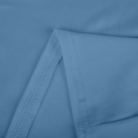 Ženski vrhovi V-izrez čvrsti kombinezoni djelomično pozicioniranje Štampanje kratkih rukava Radna uniforme košulja