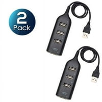 Hi-Speed ​​Ports USB 2. HUB Expander adapter crni