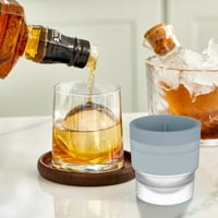 JPGIF New Pat Ice Whiskey pića za piće Pet za hranu Veliki ledeni silikonski mljeveni alat kreativni
