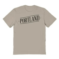 Portland Oregon grafički pijesak Muška majica