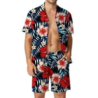 Havajska odjeća za odmor Muška odjeća Ljetne casual mišićne majice kratkih rukava i klasični fit sportske
