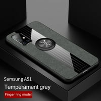 Dteck futrola za Samsung Galaxy A 4G, ultra tanak prsten držač gumenog branika Chickstand Poklopac za