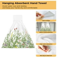 Vintage Herb biljni cvijet po mjeri obrišite ručnik ručnika upijajući ručnike Početna Kuhinja Obriši