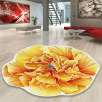 D Tepih toplinski transfer 3D u obliku cvijetnog kat kauča na kauč na kauč na kauč na kauč na karticama
