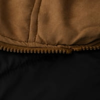 Bang Muška kapuljača Jesen zimski patentni zatvarač modni pojas u boji prsluk prsluk gornji kaput
