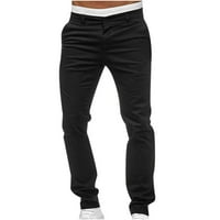 Camo hlače za muškarce casual gumb Otvoreno Slim Fit ravne hlače u boji XL Izjava