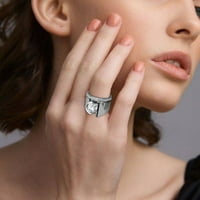 Frehsky Prstenovi Par prsten za angažman prsten jednostavan ženski dodaci za Valentine Day Pokloni
