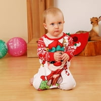 Podudaranje obiteljske pidžame Cleaming Božićna porodica Pajamas Podudaranje Slatkim Chirstmas Santus