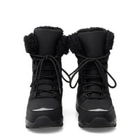 Snežne čizme Boots White Cipele za žene Djevojka Dame Jesen Jesenski konac-visoki šljački čizme Božić