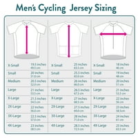 Alžir zastava za biciklizam kratkih rukava za muškarce - veličina XL