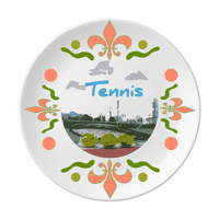 Maratonski događaji Dugi tekući cvjetni keramika ploča tanga posuđa za večeru