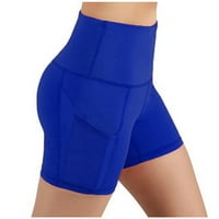 Eashery Womenske hlače Sportske pantalone Ženske pantalone Pamučne joge hlače za žene plavo 2xl